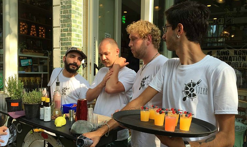 The Stirr, culinaire cocktails in een ruige omgeving